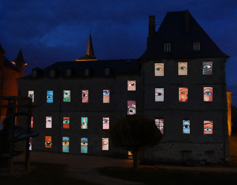 Vue de la facade nuit