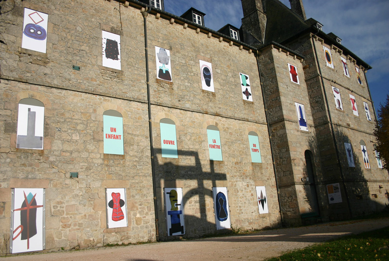 Fenêtres de l'Abbaye de jour