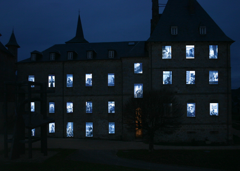 façade avent 2015 nuit